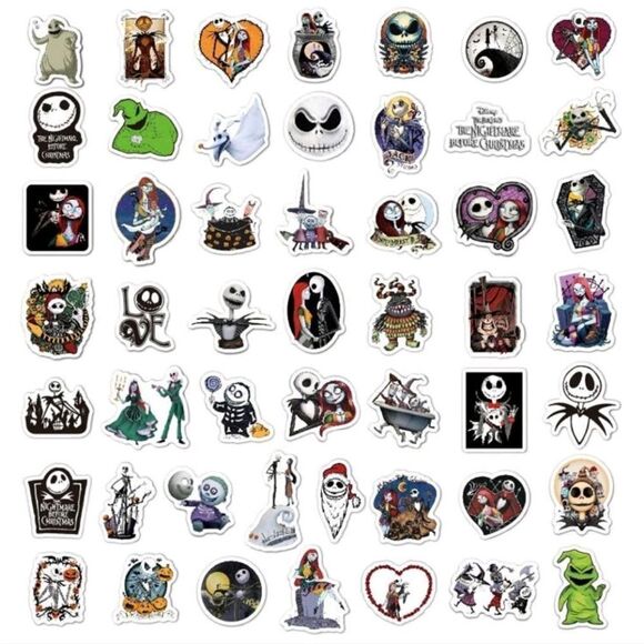 Nightmare Before Christmas Stickers - Picture 2 of 4